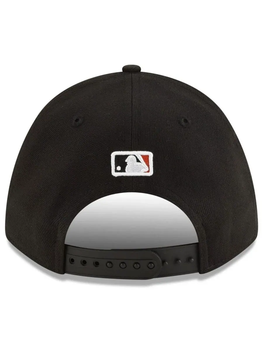 Кепка New Era San Francisco Giants Player Replica Alternate 9FORTY M-Crown — изображение 4 из 5, серый черный