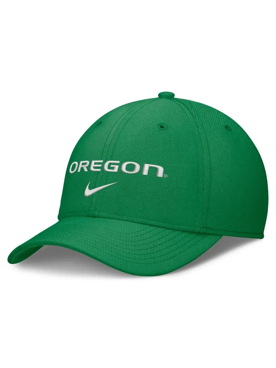 Кепка Nike с вышивкой, модель Rise On-Field Swoosh Flex Dri-FIT — изображение 1 из 4, зеленый