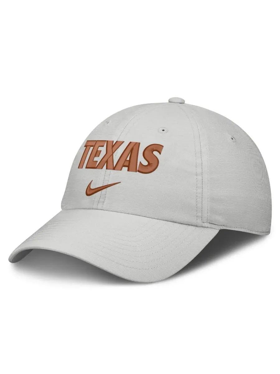 Кепка Nike Texas Longhorns 2026 On-Field Gameday Club Adjustable Hat — изображение 1 из 4, серый