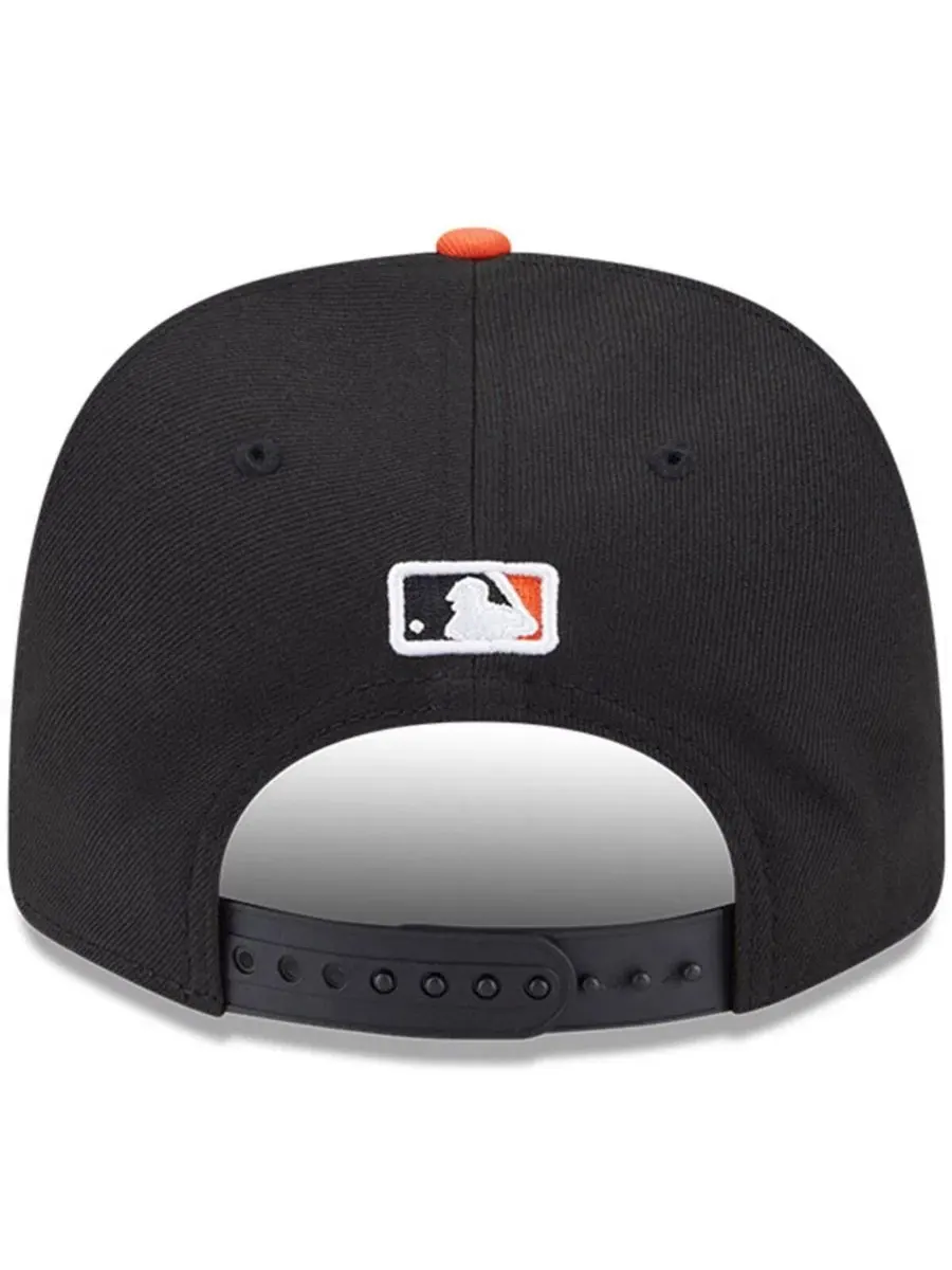 Кепка с вышитым логотипом San Francisco Giants New Era — изображение 3 из 5, черный