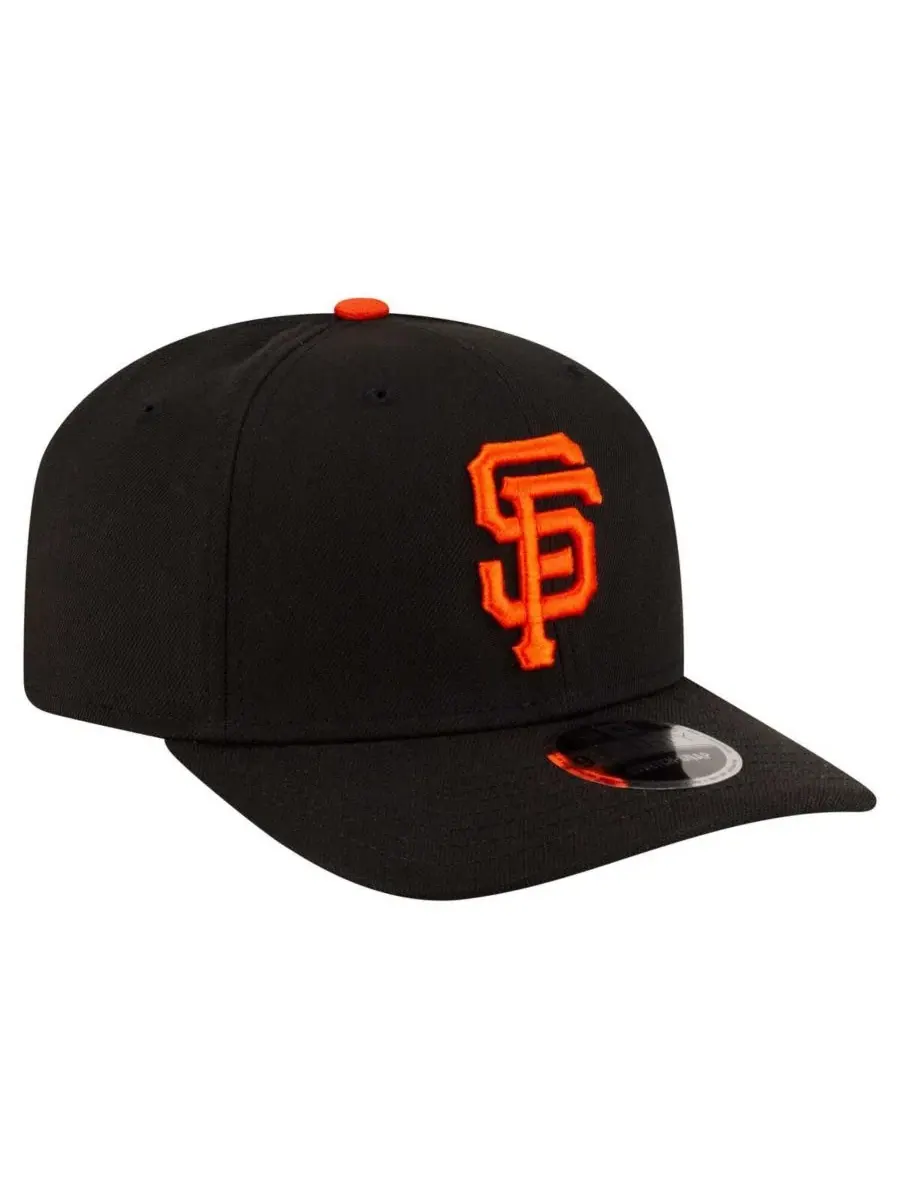 Кепка с вышитым логотипом San Francisco Giants New Era — изображение 4 из 5, черный