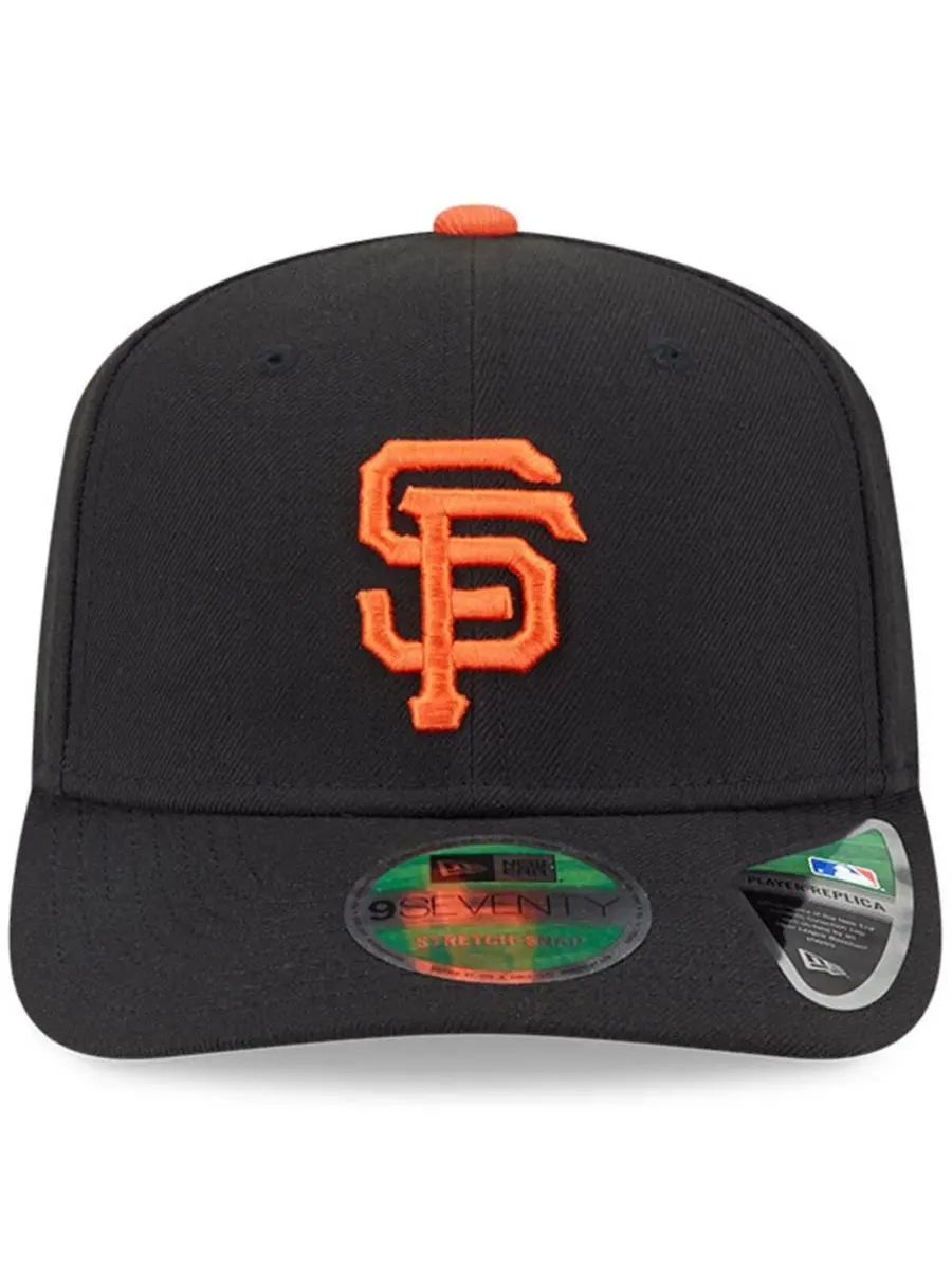 Кепка с вышитым логотипом San Francisco Giants New Era — изображение 5 из 5, черный