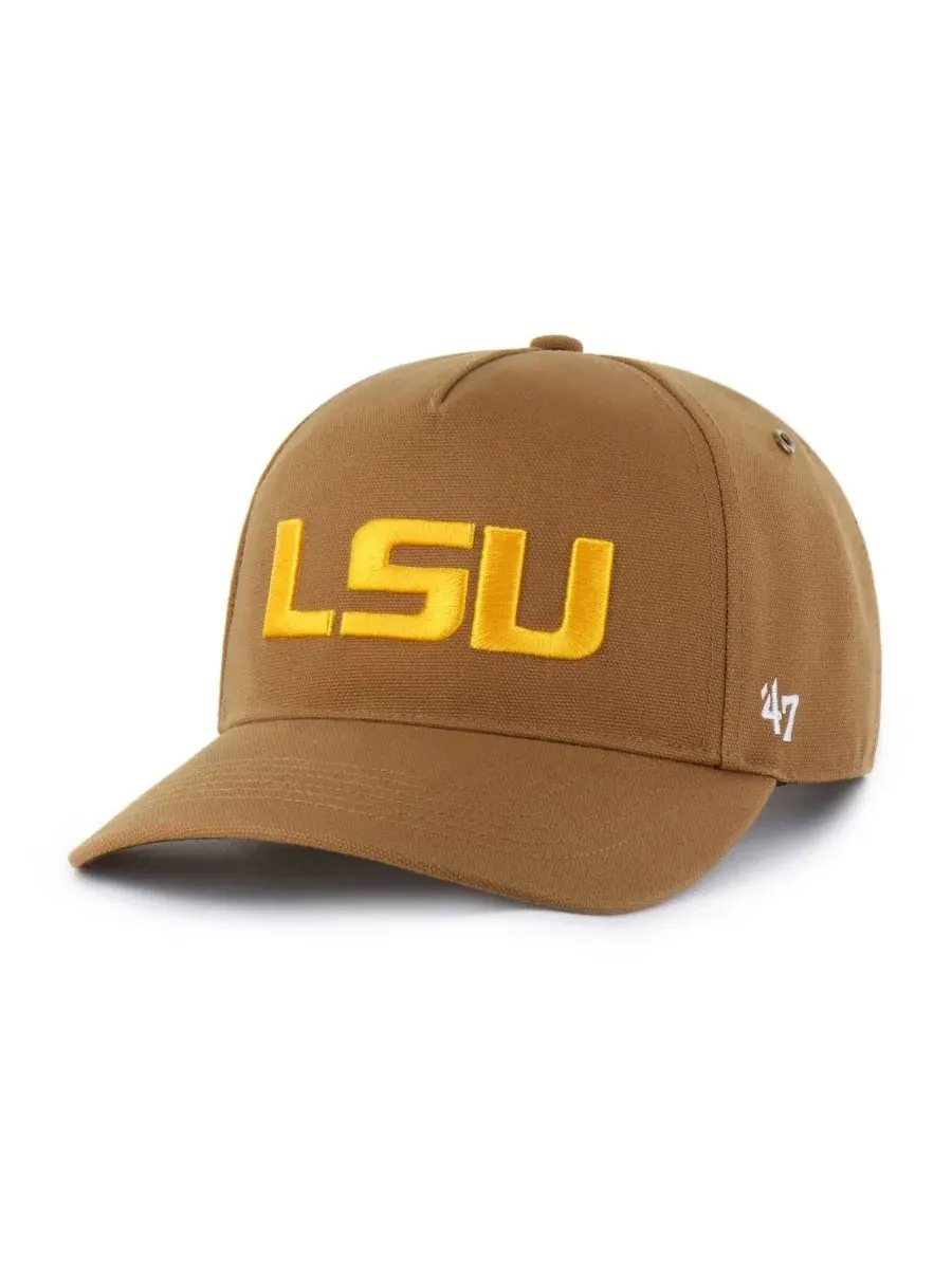 Кепка Hitch с эмблемой LSU Tigers — изображение 1 из 4, коричневый