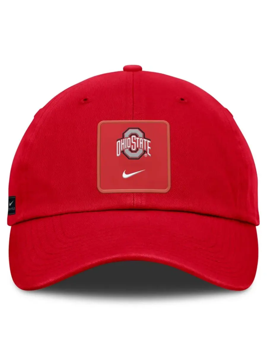 Кепка Nike 2026 Sideline Club с вышивкой Ohio State Buckeyes — изображение 4 из 4, алый
