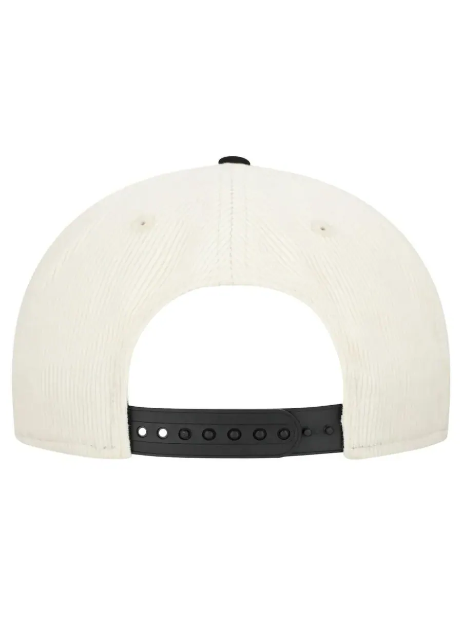 Мужская регулируемая кепка Stone Las Vegas Raiders Loyal Corduroy 9SEVENTY New Era — изображение 3 из 4, черный