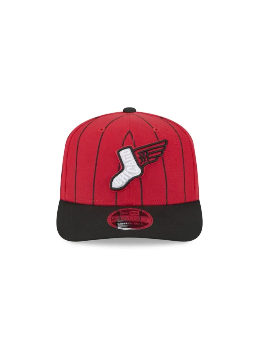 New Era Мужская черная регулируемая бейсболка Chicago White Sox 2025 City Connect 9SEVENTY — изображение 3 из 7, черный
