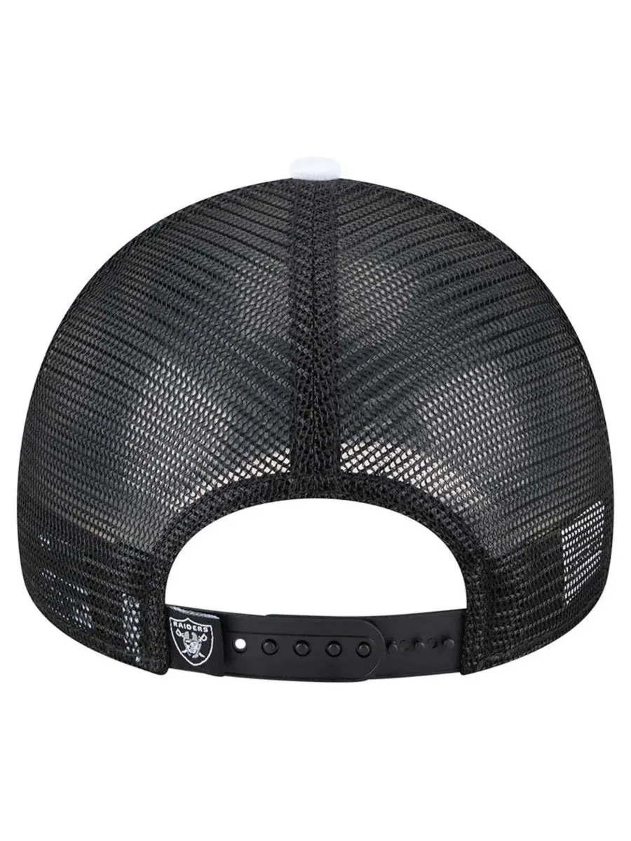 New Era Большая детская бейсболка-тракер Las Vegas Raiders Sport Night Color Block 9FORTY A-Frame с — изображение 3 из 5