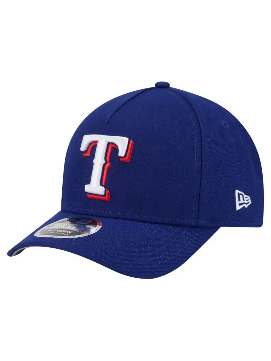 Мужская регулируемая бейсболка Royal Texas Rangers 9FORTY M-Crown New Era — изображение 1 из 4, королевский