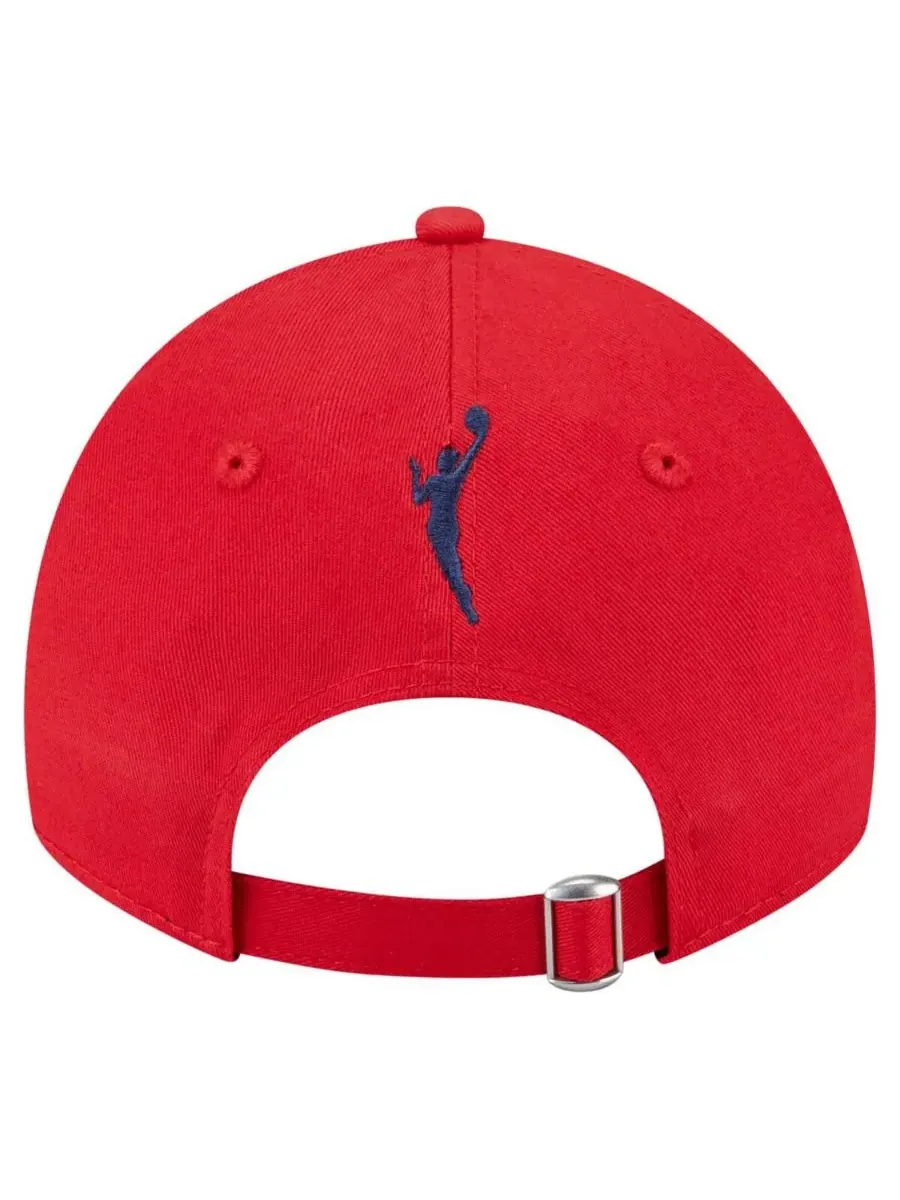 New Era Мужская и женская кепка Red Indiana Fever 9TWENTY с боковой нашивкой, указывающей дату — изображение 2 из 3, красный