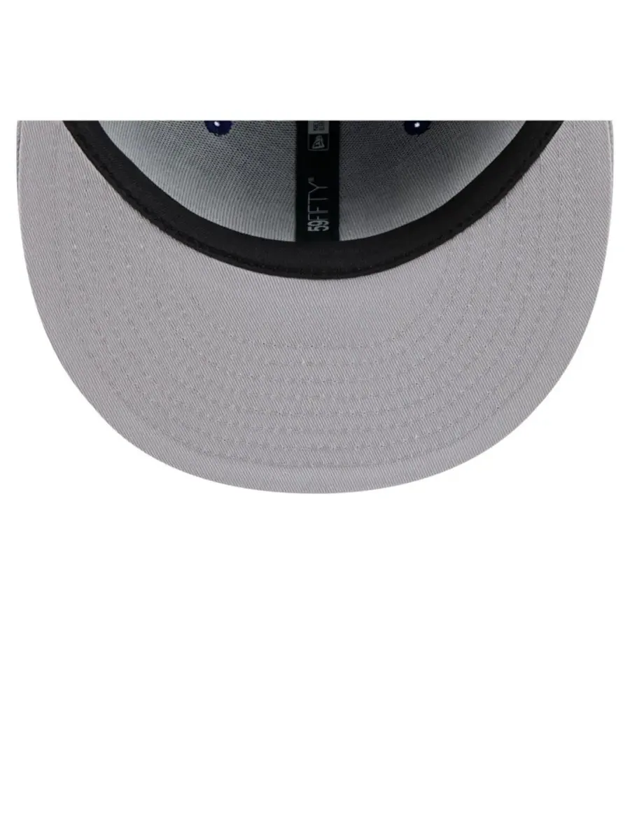 New Era Мужская кепка 59FIFTY в стиле ретро с темно-синим и серым рисунком команды Los Angeles — изображение 4 из 5