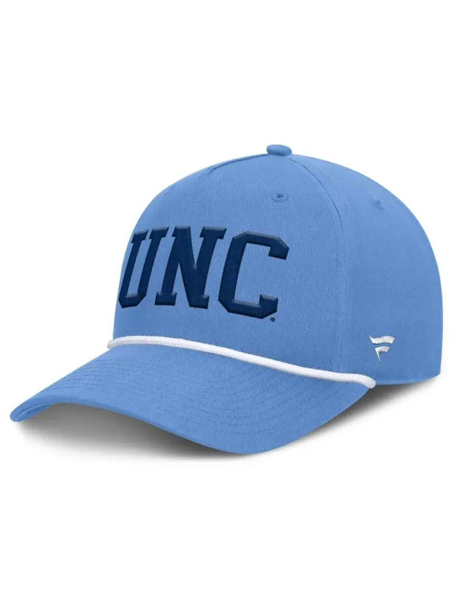Fanatics Мужская регулируемая бейсболка Carolina Blue North Carolina Tar Heels с рисунком — изображение 1 из 4, светлый синий