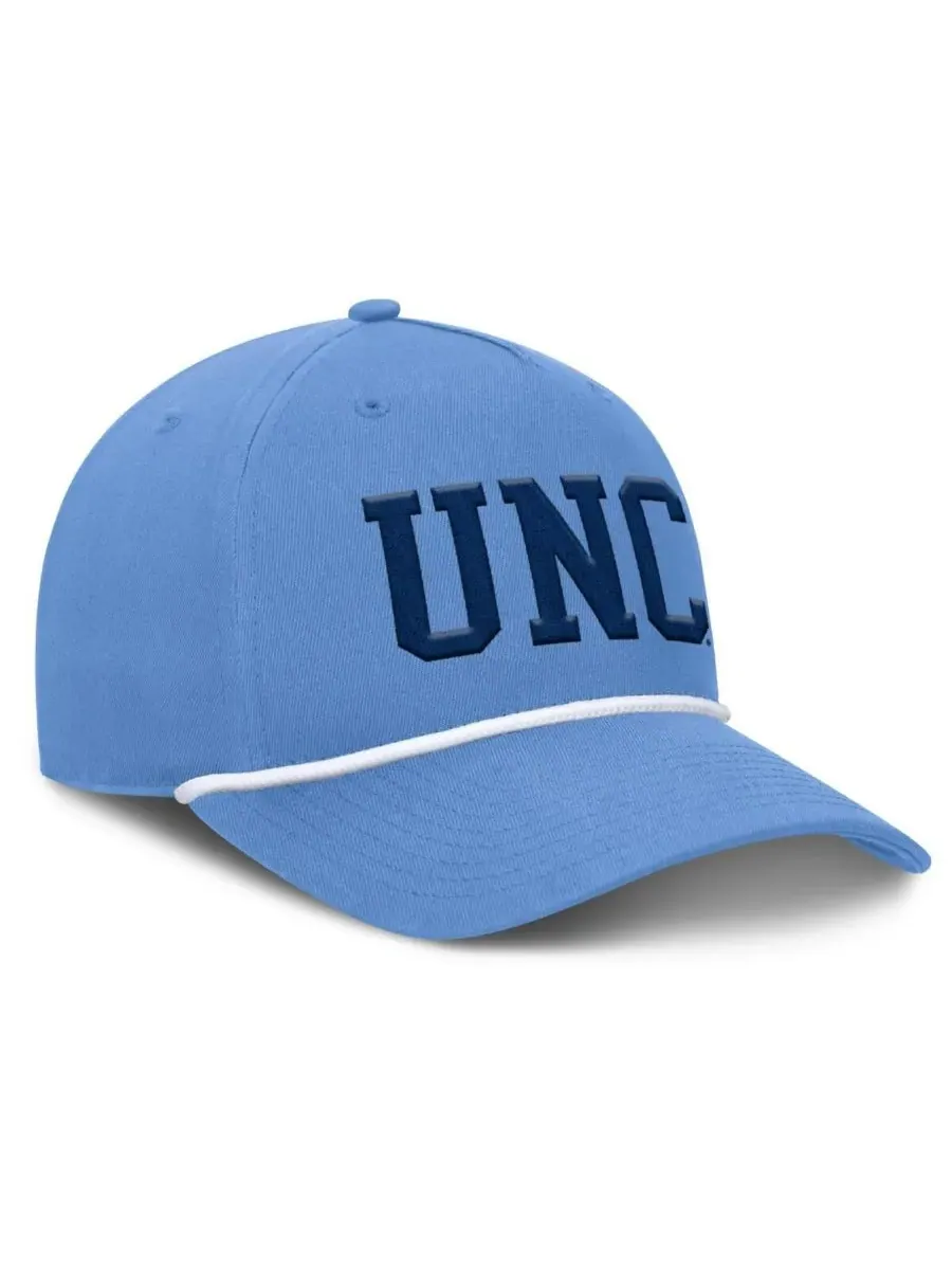 Fanatics Мужская регулируемая бейсболка Carolina Blue North Carolina Tar Heels с рисунком — изображение 3 из 4, светлый синий