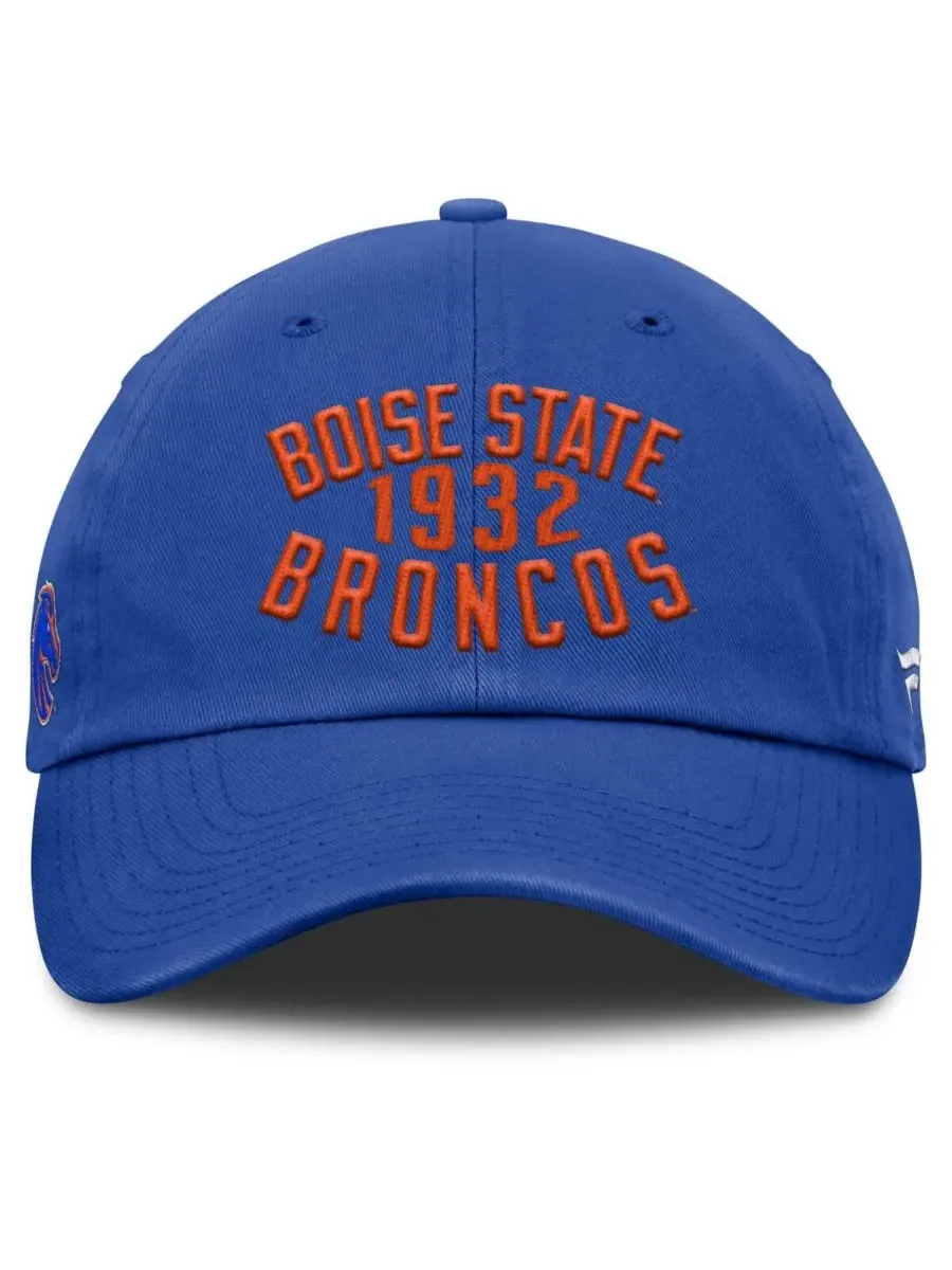 Мужская регулируемая кепка Royal Boise State Broncos Archer Fanatics — изображение 2 из 4, королевский