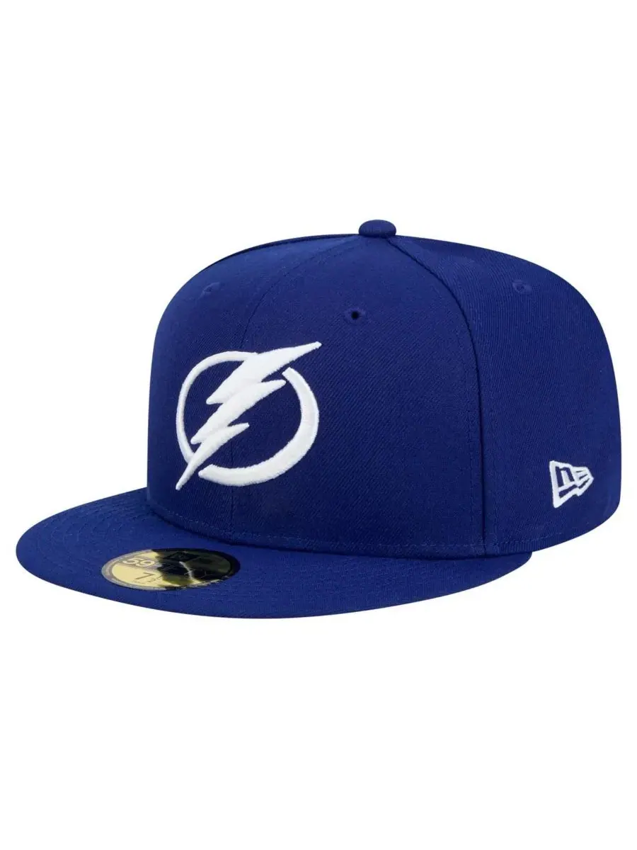New Era Мужская синяя бейсболка Tampa Bay Lightning Core 59FIFTY — изображение 1 из 4, синий