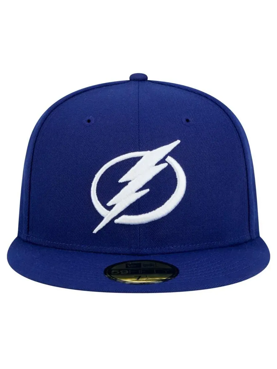 New Era Мужская синяя бейсболка Tampa Bay Lightning Core 59FIFTY — изображение 2 из 4, синий