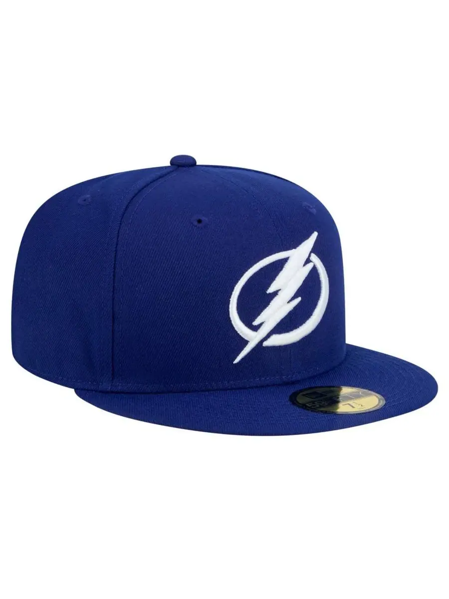 New Era Мужская синяя бейсболка Tampa Bay Lightning Core 59FIFTY — изображение 3 из 4, синий
