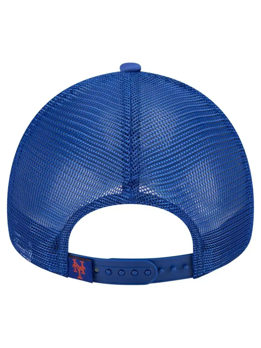 New Era Мужская белая бейсболка New York Mets с эффектом потертости, регулируемая, модель 9FORTY — изображение 4 из 4, белый