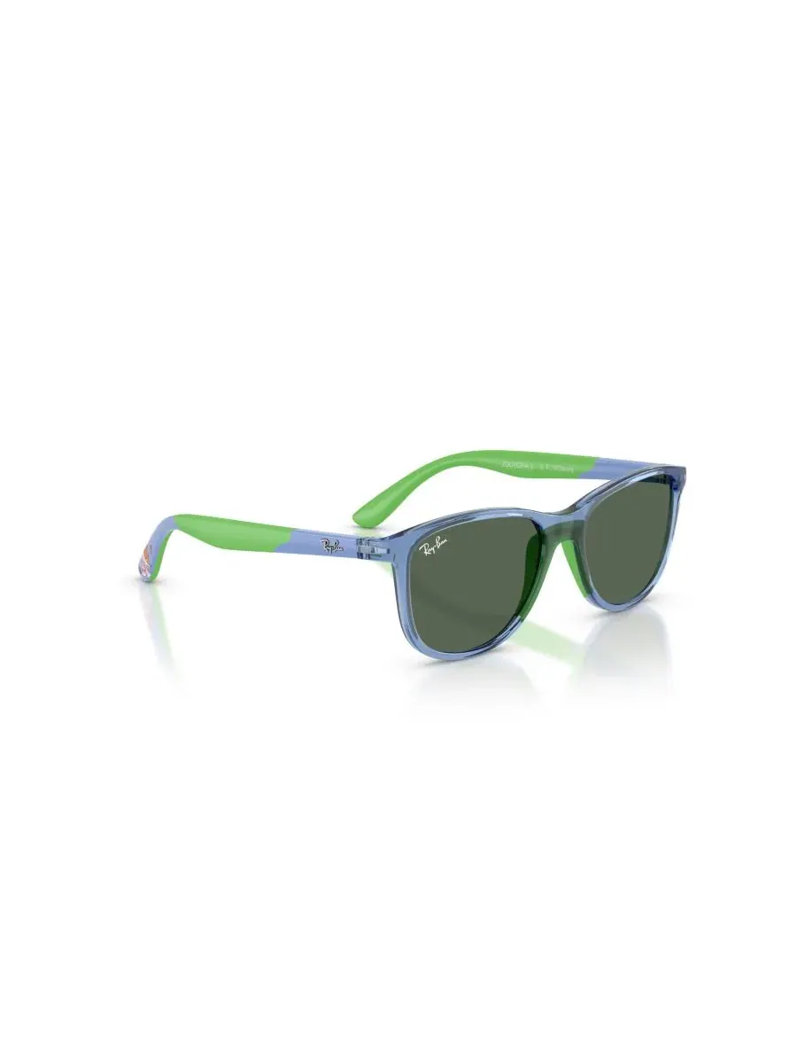 Детские солнцезащитные очки Disney - Zootopia, RB9077SF Ray-Ban Jr — изображение 6 из 7, прозрачный синий