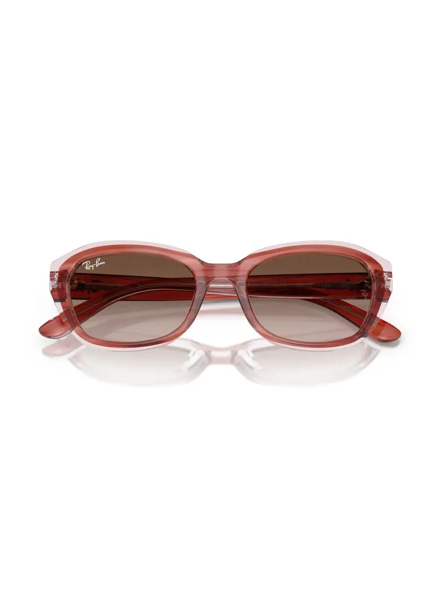Детские солнцезащитные очки, RB9081S (для детей 11-13 лет) Ray-Ban Jr — изображение 4 из 5, розовый