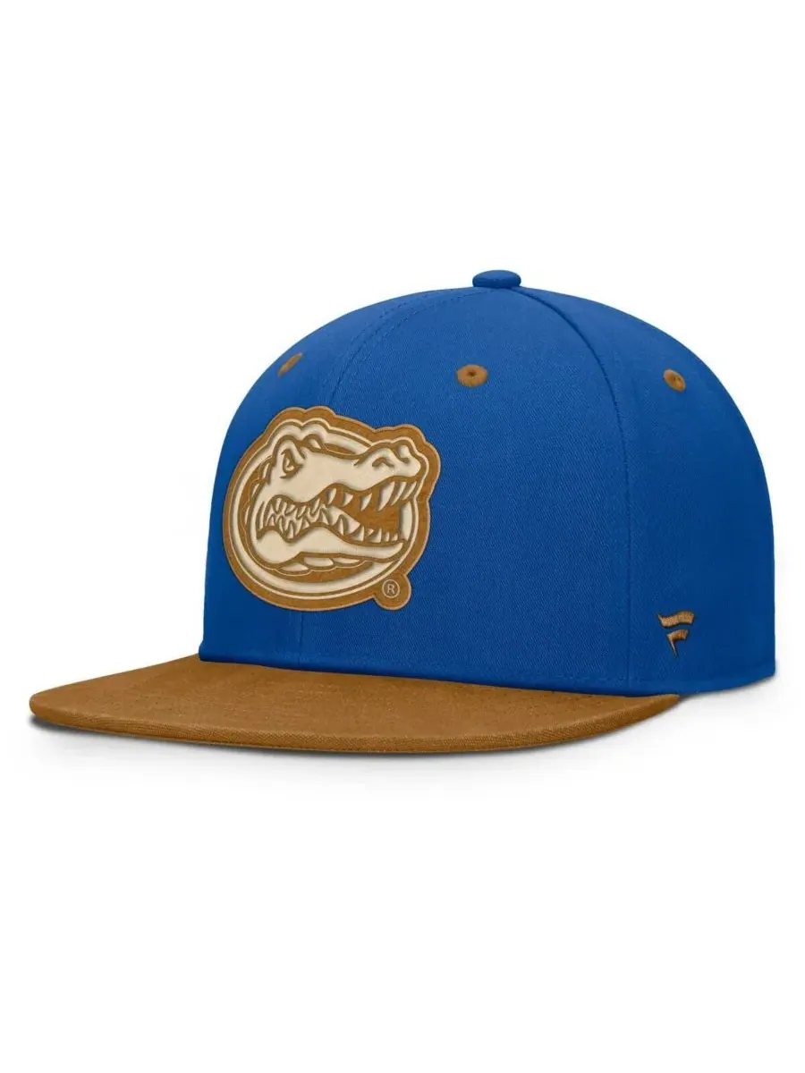 Fanatics Мужская кепка Florida Gators NoBo королевского/коричневого цвета — изображение 1 из 4, коричневый