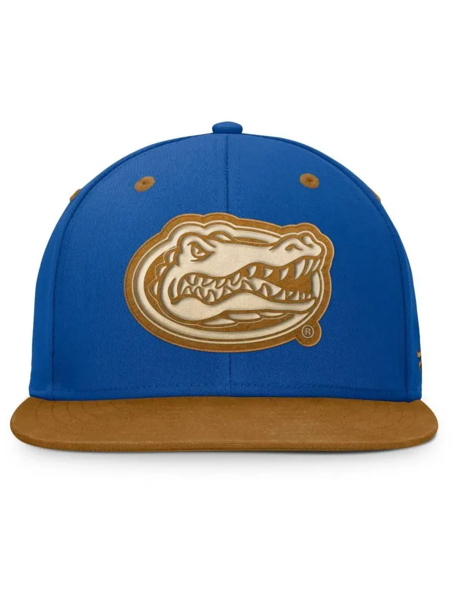 Fanatics Мужская кепка Florida Gators NoBo королевского/коричневого цвета — изображение 2 из 4, коричневый