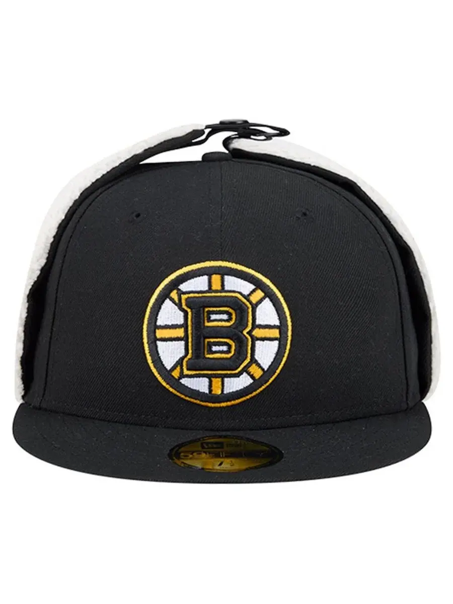 Кепка New Era 59FIFTY с ушками — изображение 2 из 5, черный