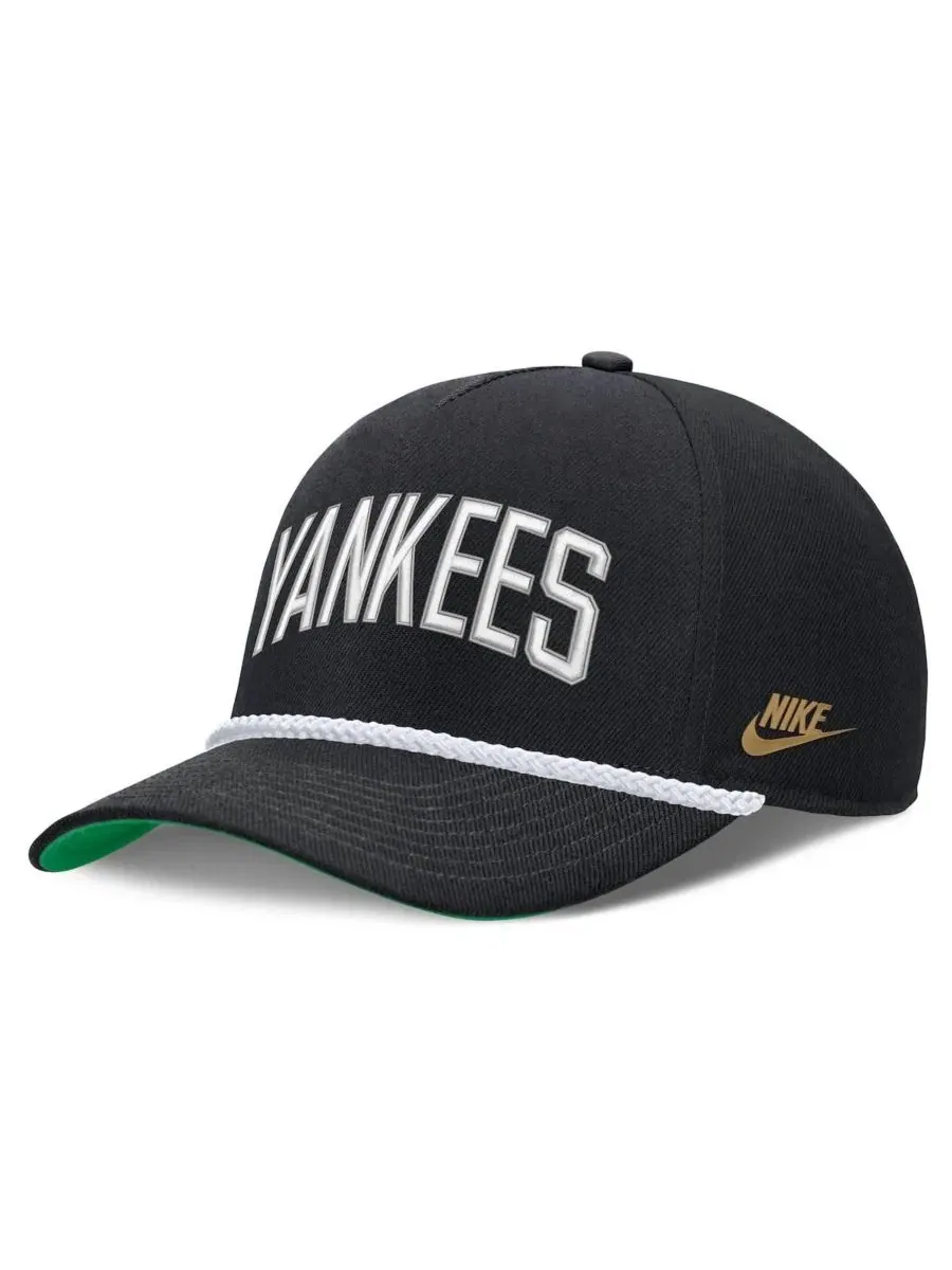 Бейсболка Nike Cooperstown Collection Rise — изображение 3 из 5, черный зеленый