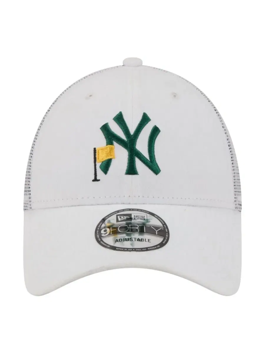 Кепка-тракер с вышивкой New York Yankees Flag 9FORTY New Era — изображение 5 из 5, белый