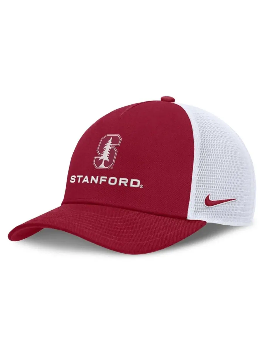 Кепка Nike Stanford Cardinal 2026 On-Field Gameday Trucker — изображение 1 из 4, белый