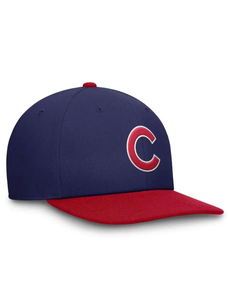 Кепка-снэпбек Pro Dri-FIT Chicago Cubs Nike — изображение 2 из 4, красный