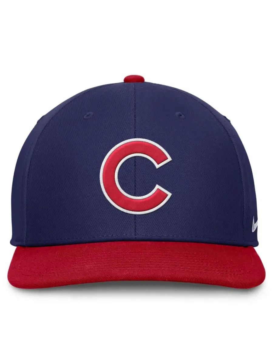 Кепка-снэпбек Pro Dri-FIT Chicago Cubs Nike — изображение 3 из 4, красный