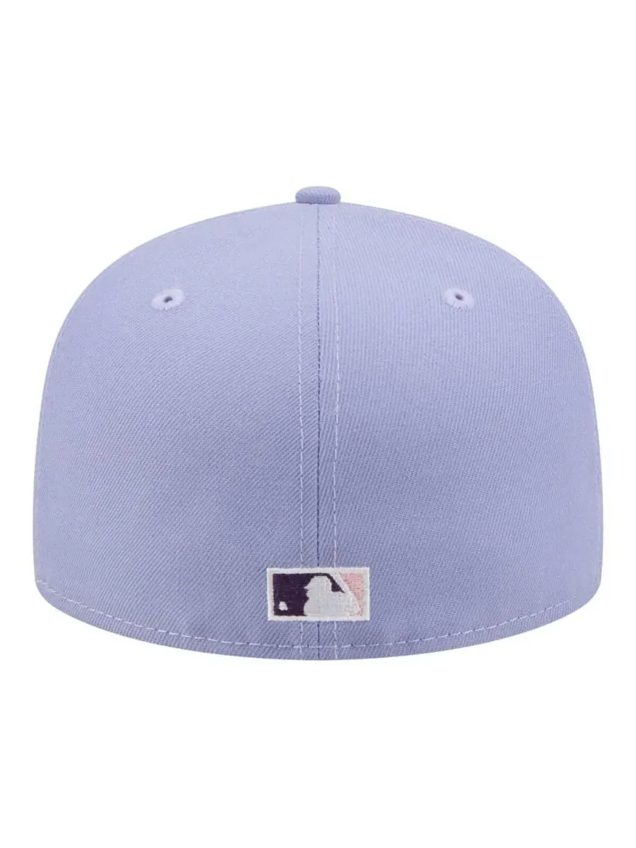 Мужская светло-фиолетовая кепка Detroit Tigers Lavender Bloom 59FIFTY New Era — изображение 4 из 5, светлый фиолетовый