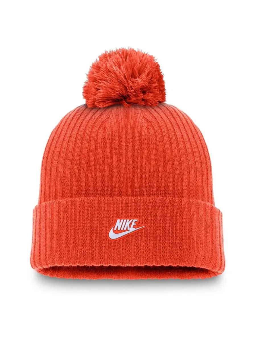 Nike Мужская оранжевая вязаная шапка с помпоном из коллекции Cooperstown Collection с нашивками San — изображение 2 из 2