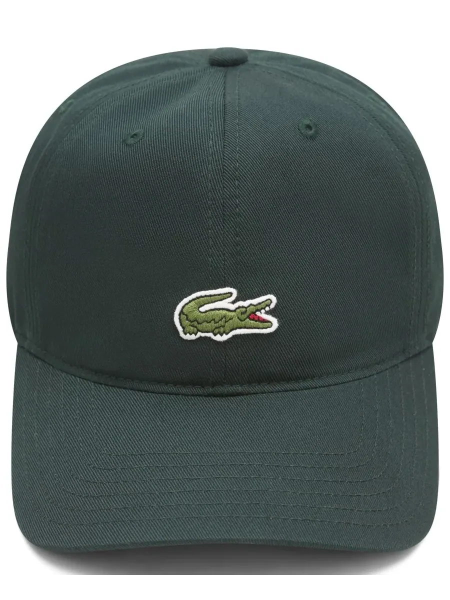 Детская и подростковая шапка-«крокодил» Lacoste — изображение 6 из 7, зеленый