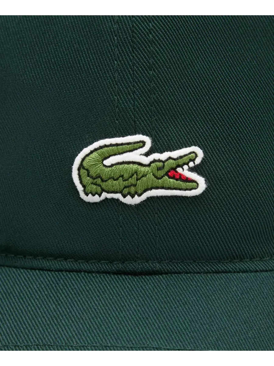 Детская и подростковая шапка-«крокодил» Lacoste — изображение 7 из 7, зеленый