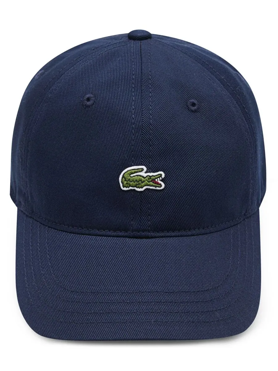 Детская и подростковая шапка-«крокодил» Lacoste — изображение 6 из 7, синий