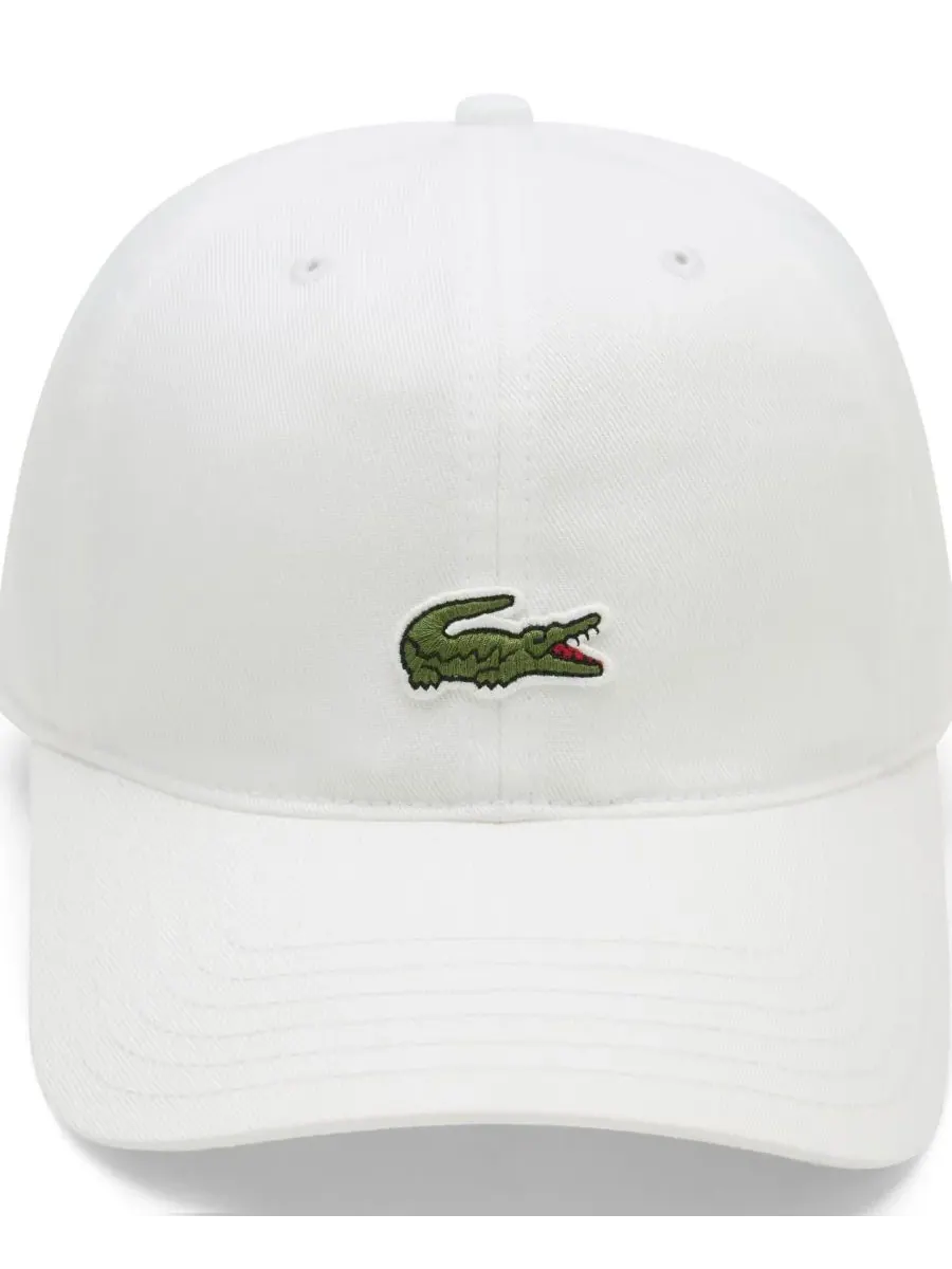 Детская и подростковая шапка-«крокодил» Lacoste — изображение 3 из 4, белый