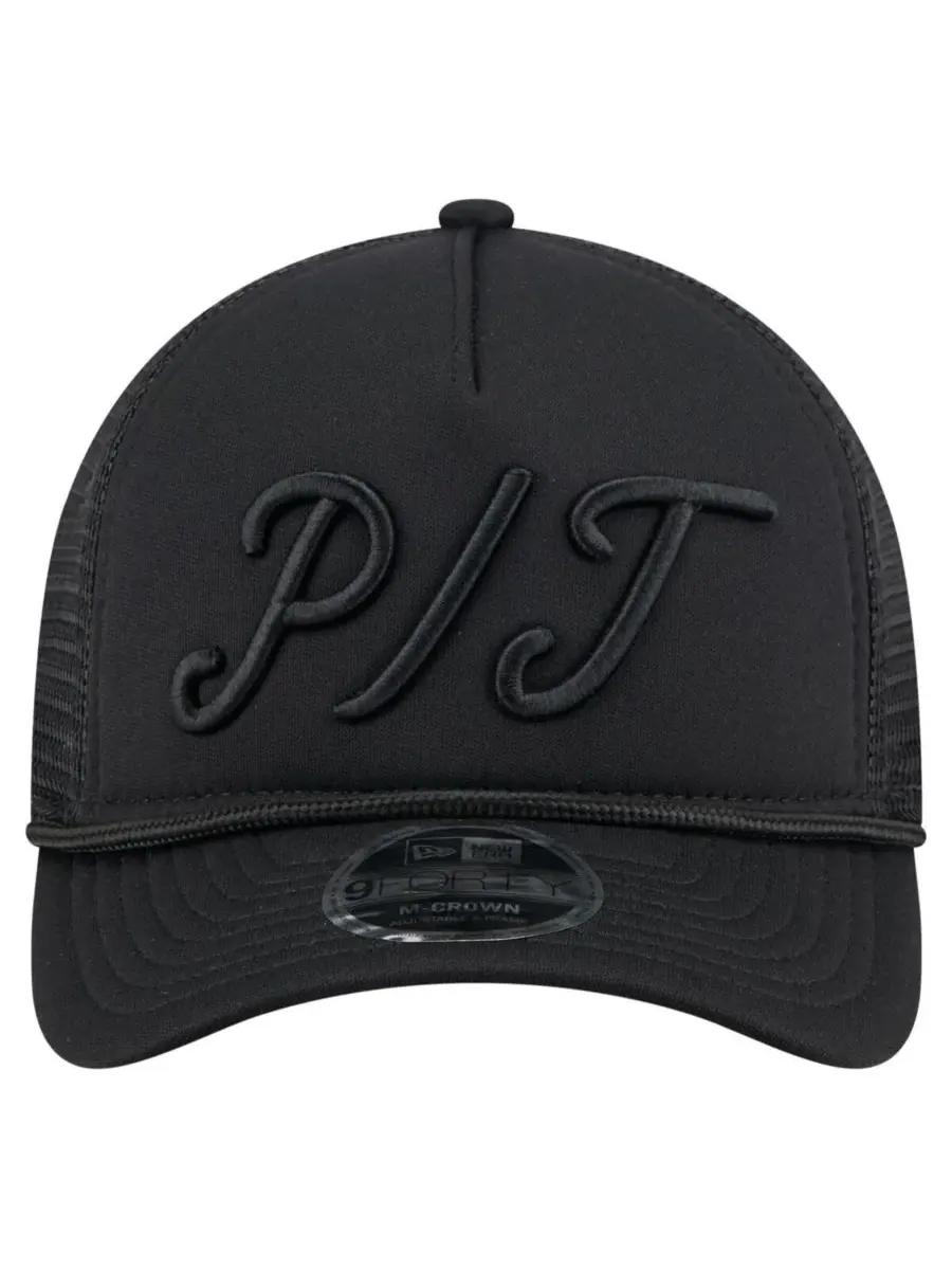New Era Мужская черная регулируемая бейсболка Pittsburgh Pirates City Initial 9FORTY A-Frame M-Crown — изображение 2 из 4