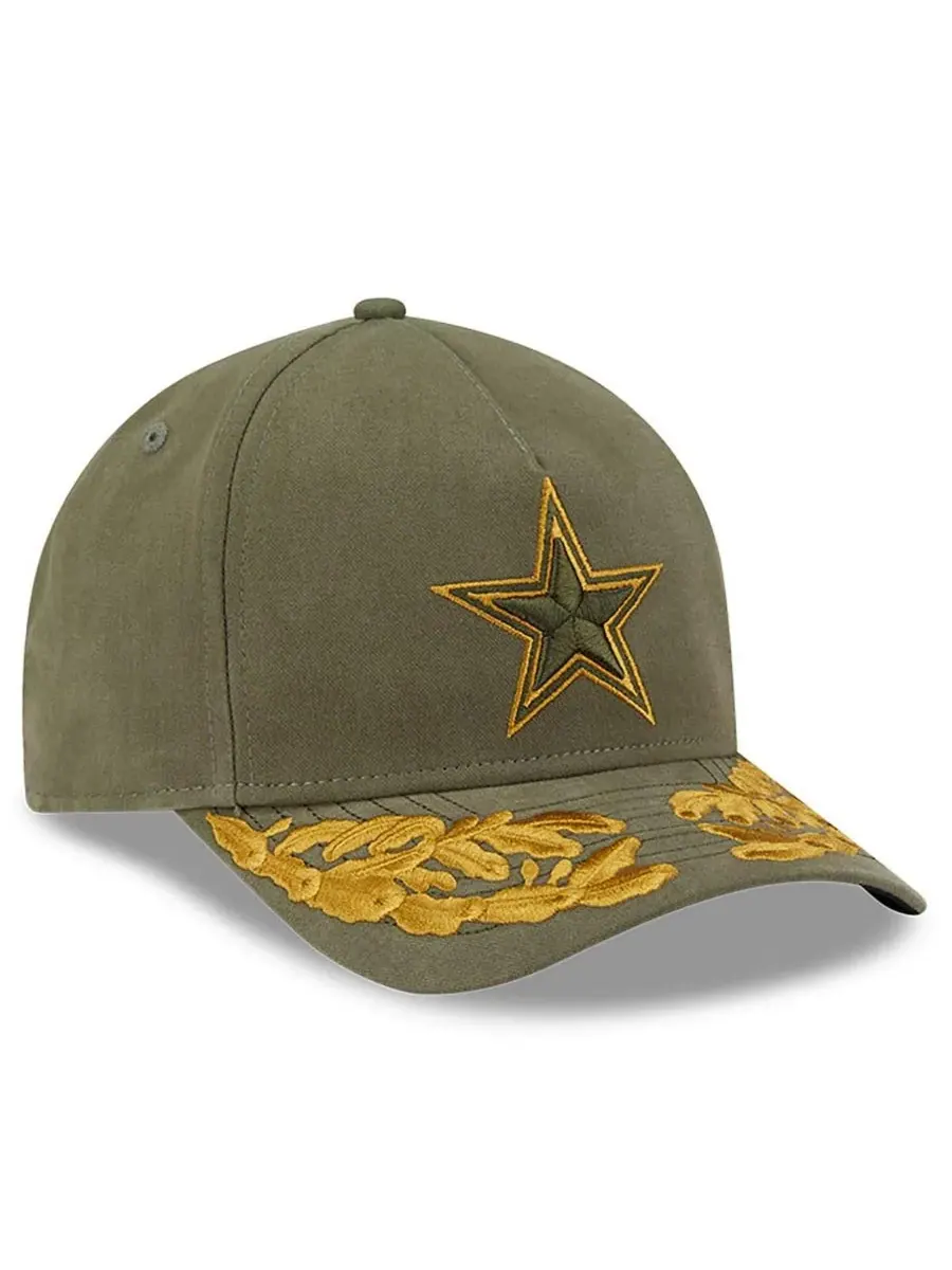 New Era Регулируемая кепка Alpha Men's Industries оливкового цвета с символикой Dallas Cowboys — изображение 4 из 5
