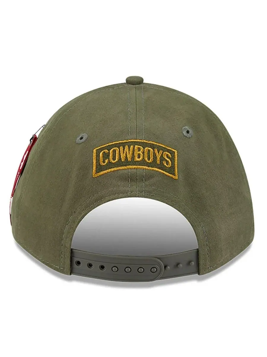New Era Регулируемая кепка Alpha Men's Industries оливкового цвета с символикой Dallas Cowboys — изображение 5 из 5