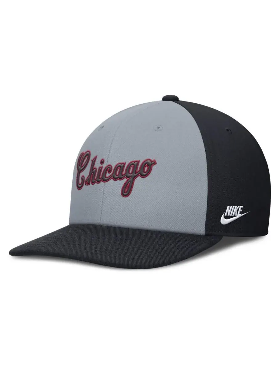 Nike Мужская серо-синяя бейсболка Chicago White Sox Pro Performance Snapback — изображение 3 из 4, серый темно-синий
