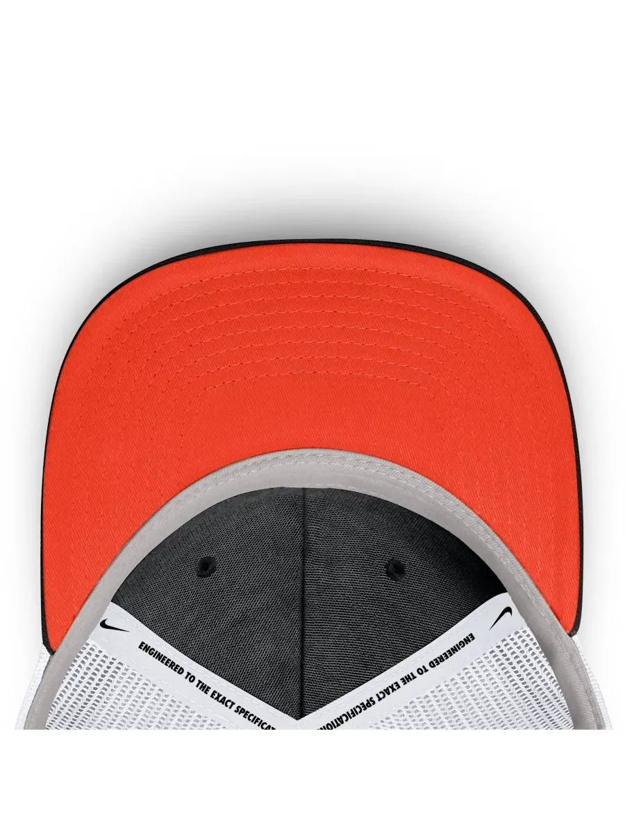 Бейсболка Nike Baltimore Orioles Primetime Club с вышитым логотипом — изображение 5 из 5, черный белый