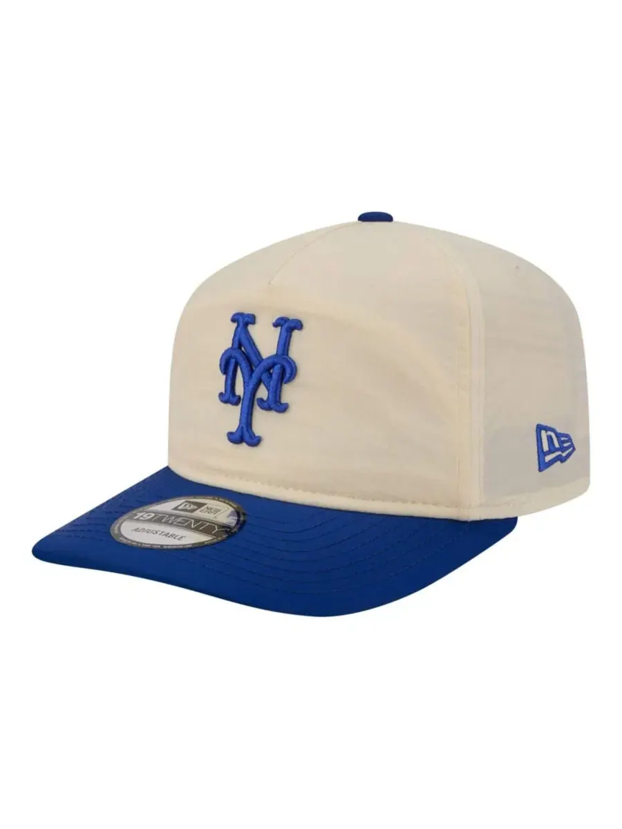Бейсболка с вышитым логотипом New York Mets, модель 19TWENTY New Era — изображение 1 из 5, кремовый