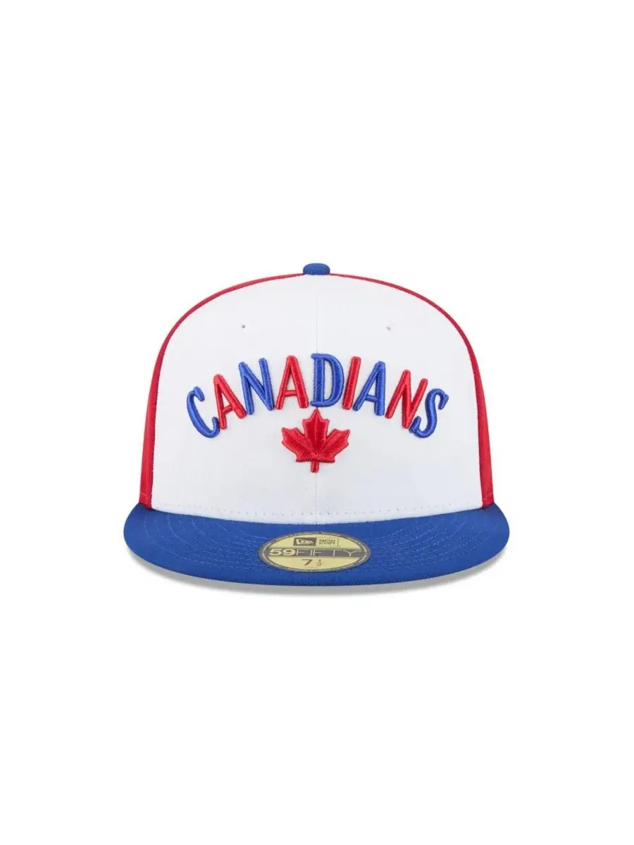 Кепка с высокой тульей Vancouver Canadians Theme Nights 59FIFTY New Era — изображение 2 из 4, белый