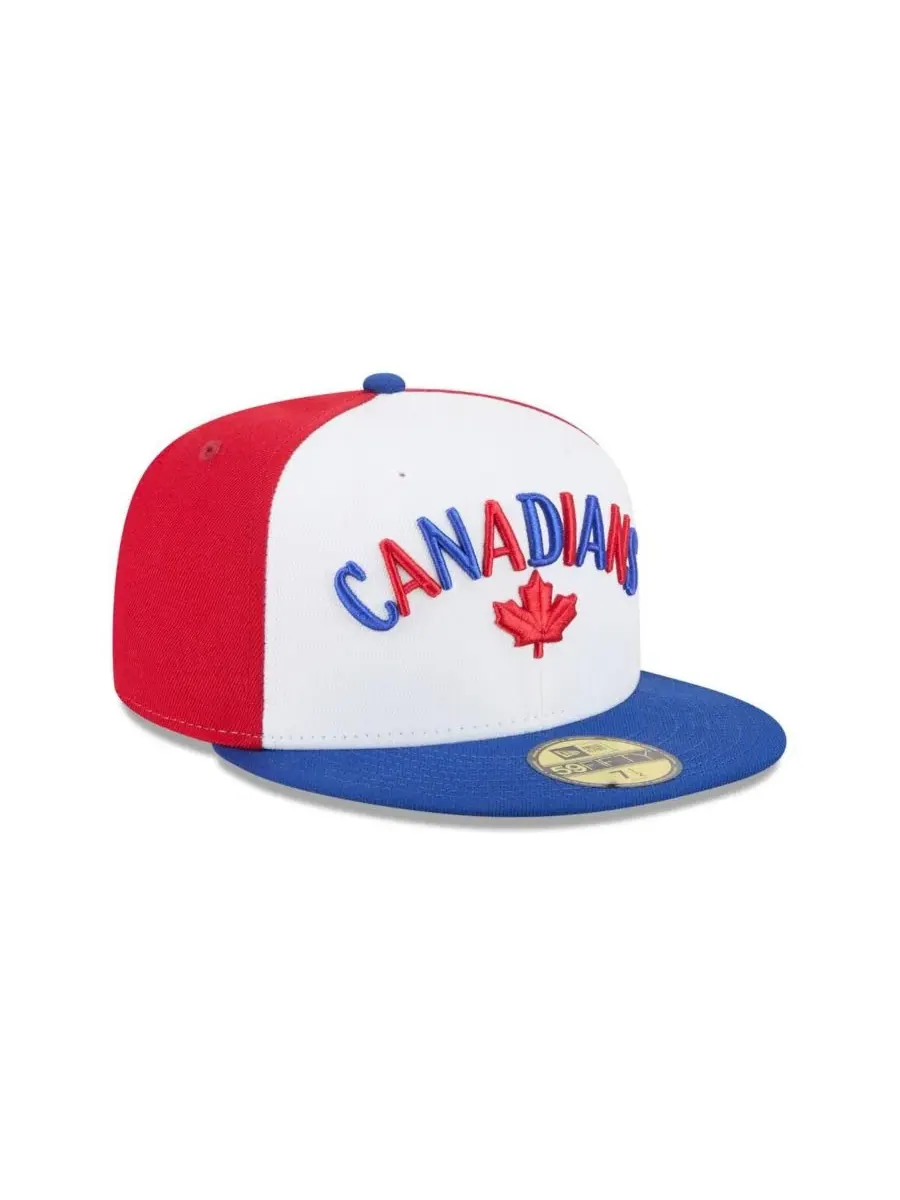 Кепка с высокой тульей Vancouver Canadians Theme Nights 59FIFTY New Era — изображение 3 из 4, белый