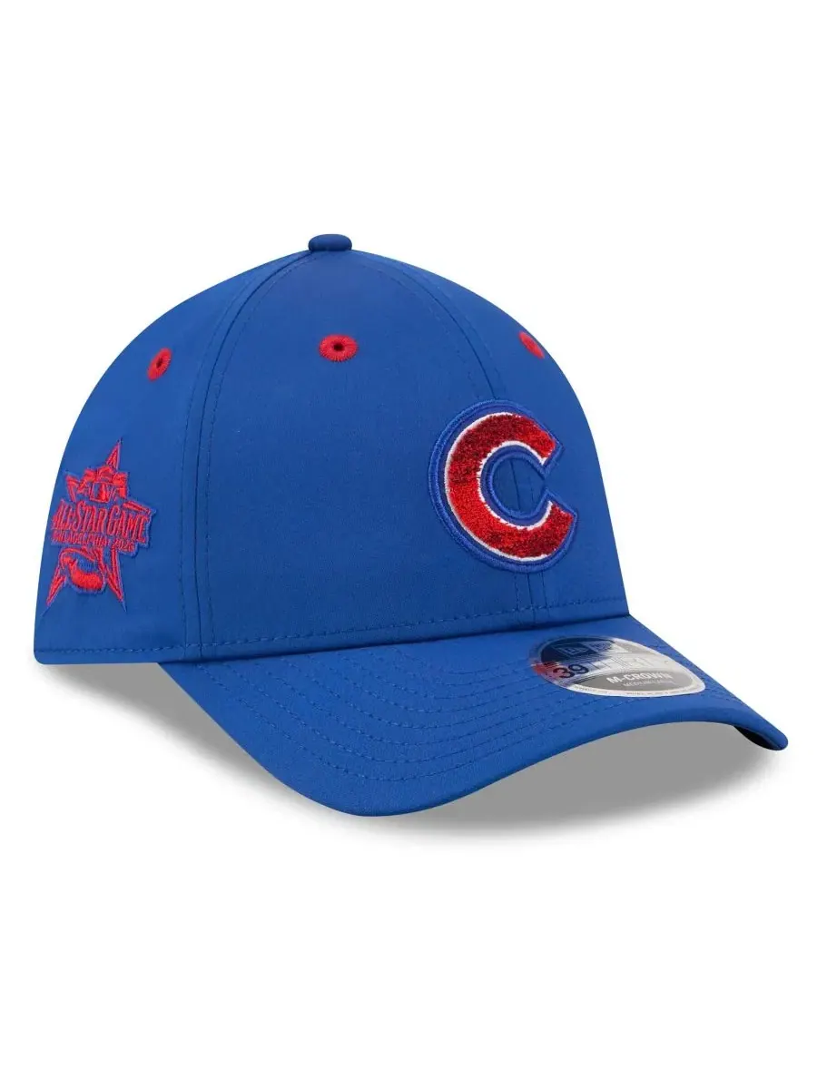 Кепка с вышивкой Chicago Cubs New Era — изображение 1 из 5, королевский