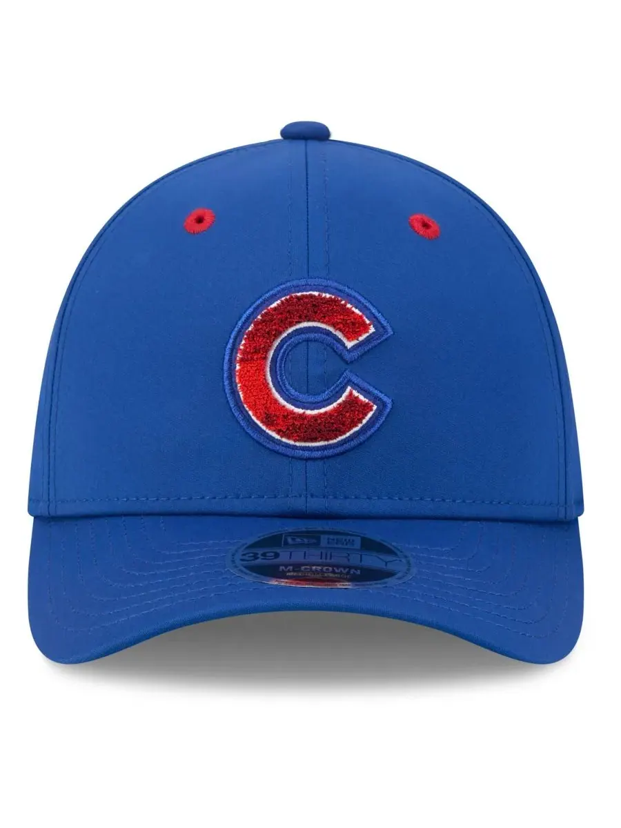 Кепка с вышивкой Chicago Cubs New Era — изображение 2 из 5, королевский