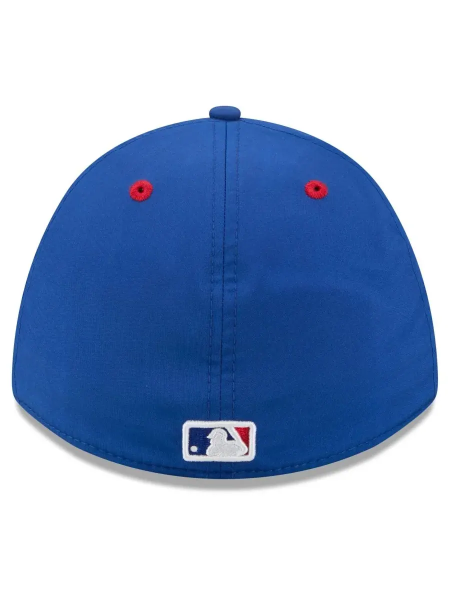 Кепка с вышивкой Chicago Cubs New Era — изображение 4 из 5, королевский