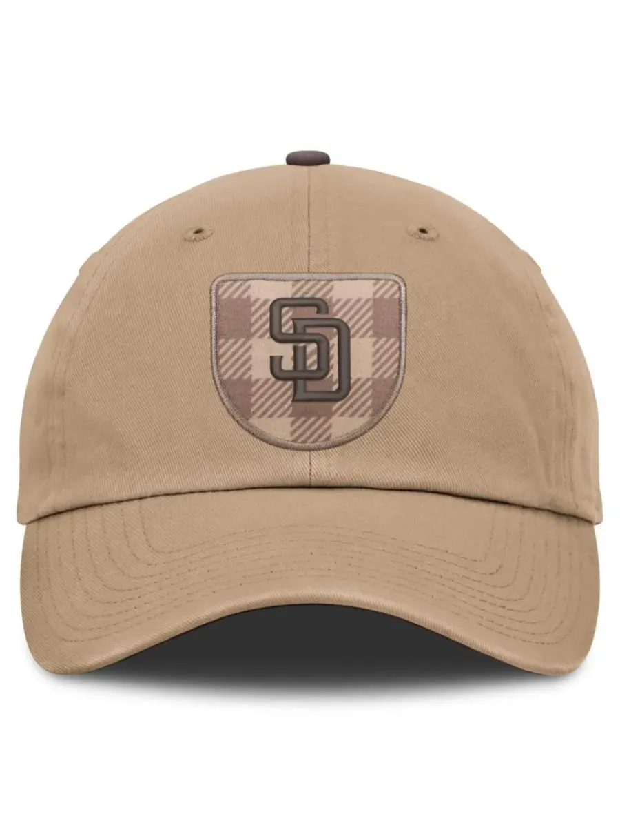 Кепка с регулируемым ремешком San Diego Padres Statement Club Nike — изображение 2 из 5, коричневый