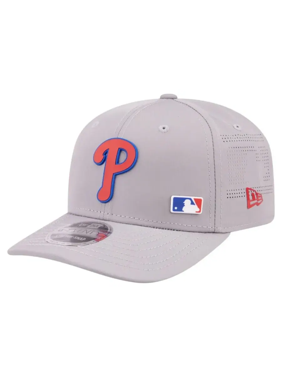 Кепка New Era Philadelphia Phillies 9SEVENTY, с перфорацией — изображение 1 из 5, серый